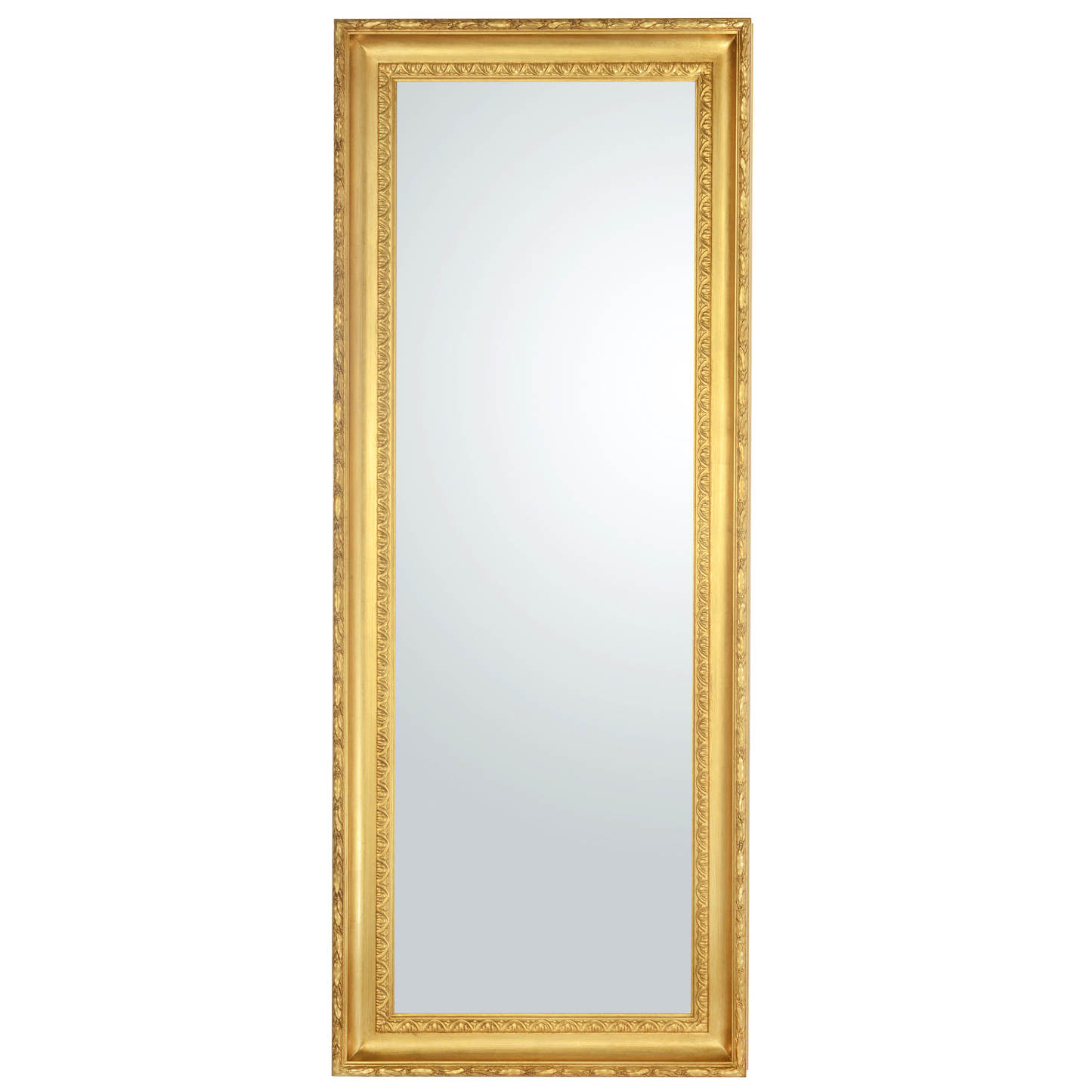 MO.WA Specchio da parete foglia oro 67x167, made in Italy #408