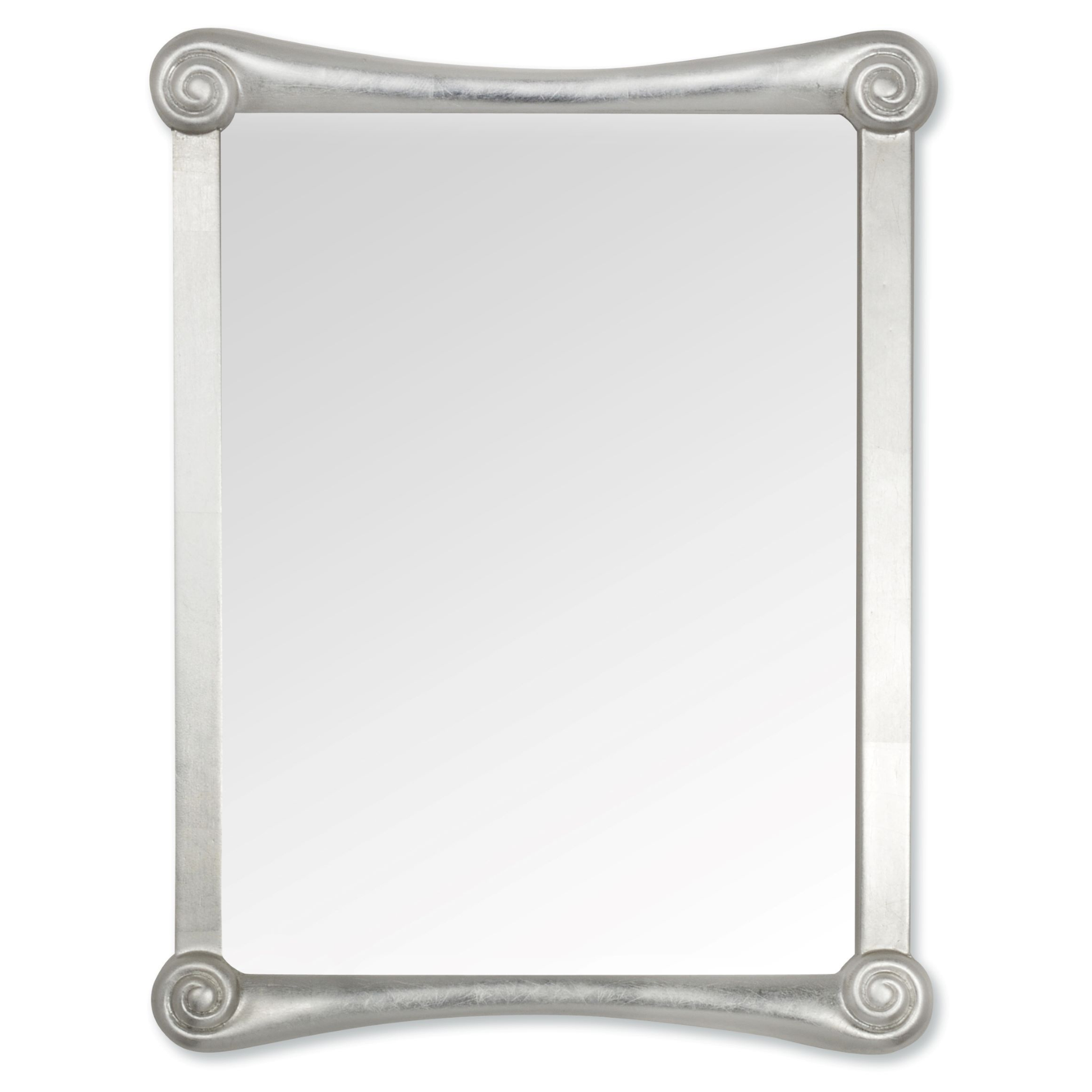 wall mirror silver leaf 35x45 cm wooden frame made in Italy MO.WA