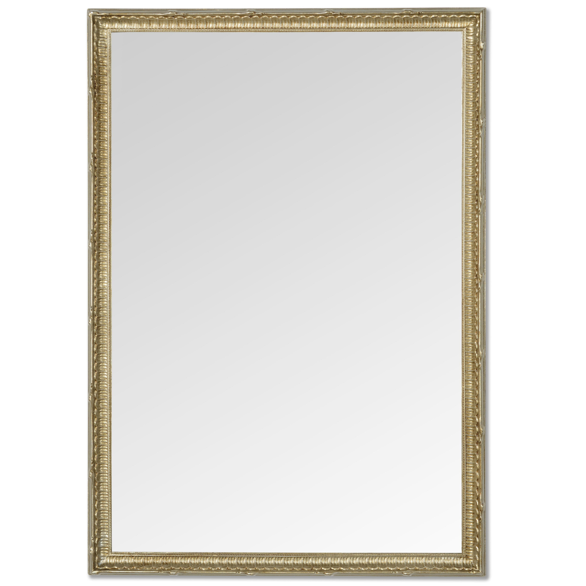 wall mirror silver 45x65 cm wooden frame made in Italy MO.WA