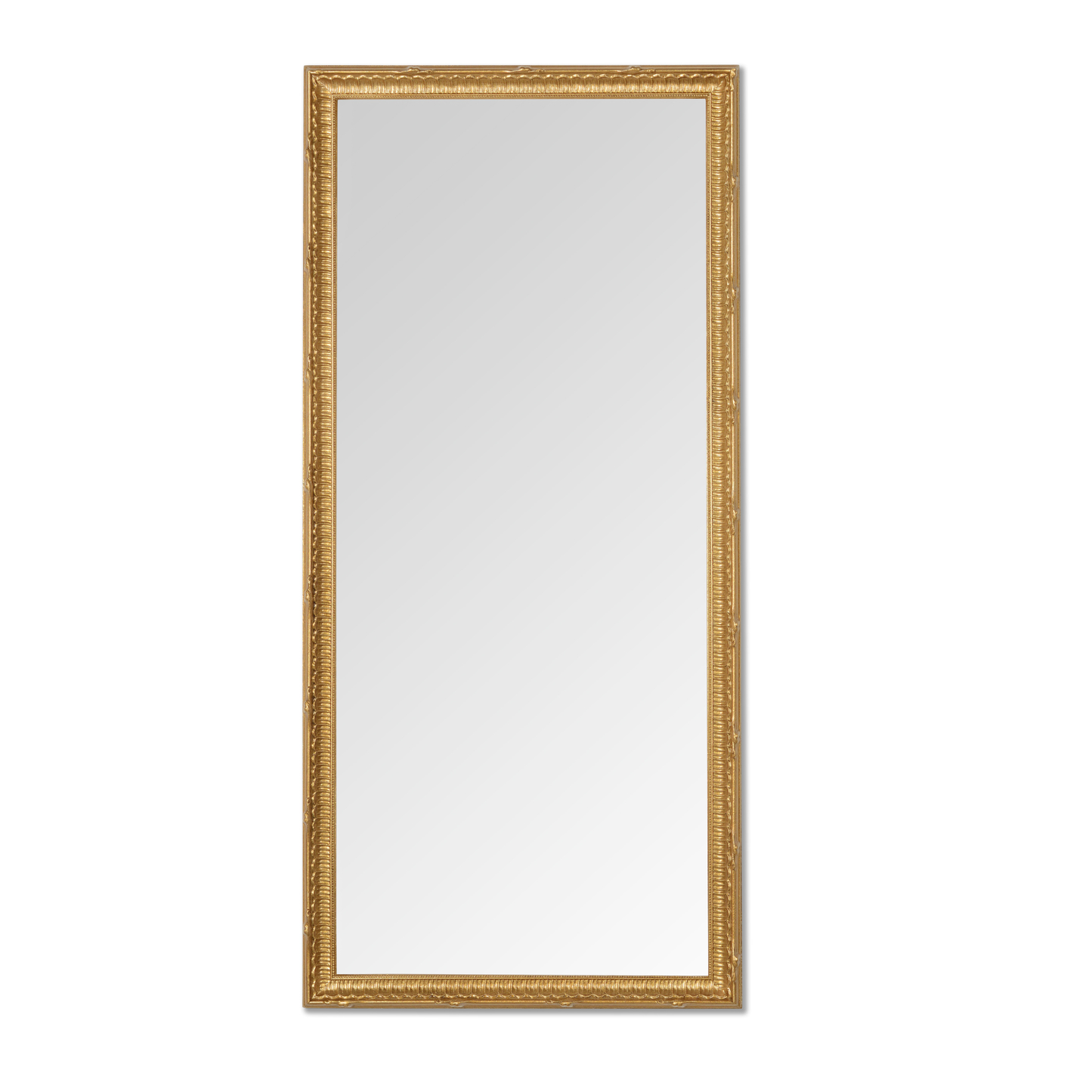 wall mirror gold antique 35x75 cm wooden frame made in Italy MO.WA