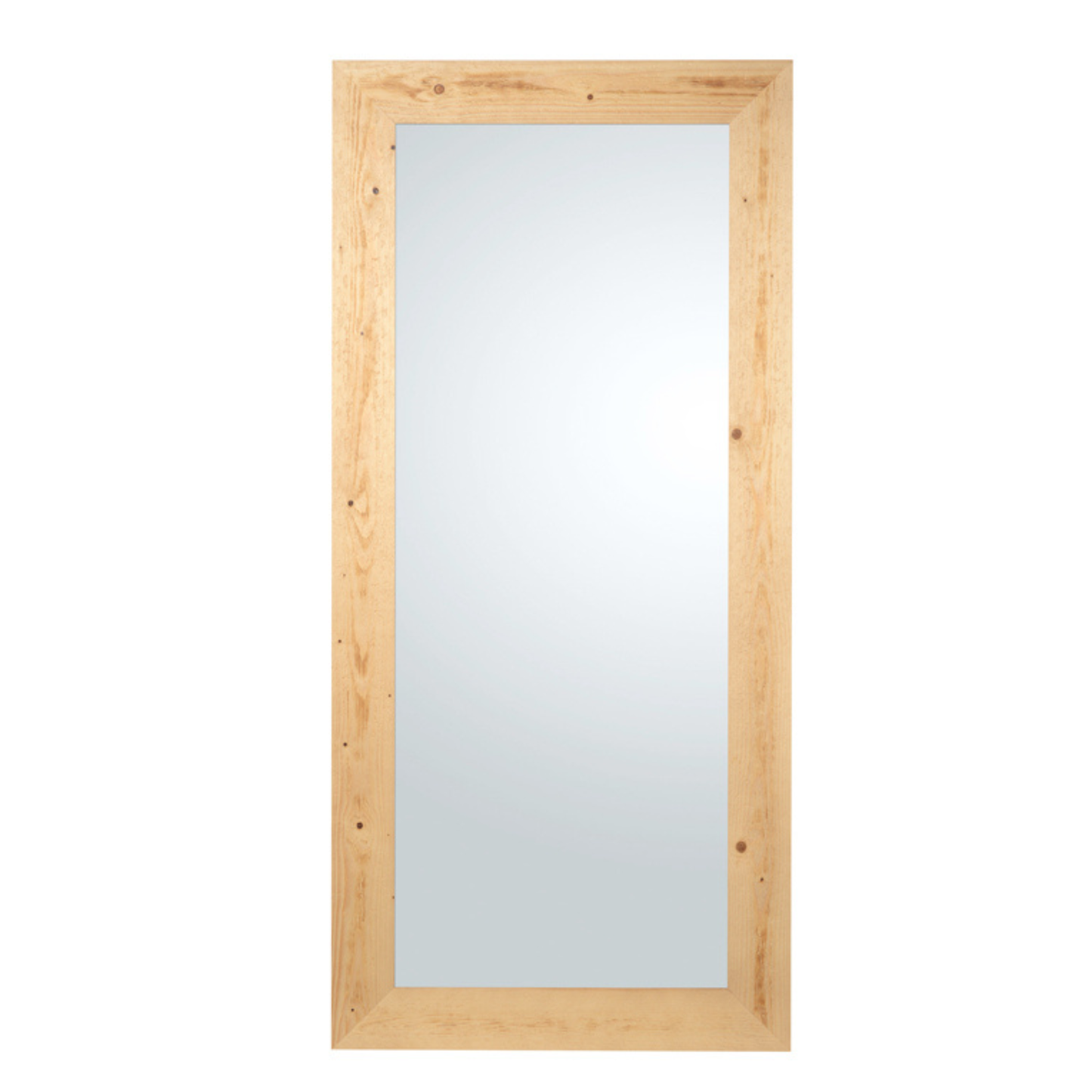 wall mirror natural wooden frame 82x182, made in Italy MO.WA