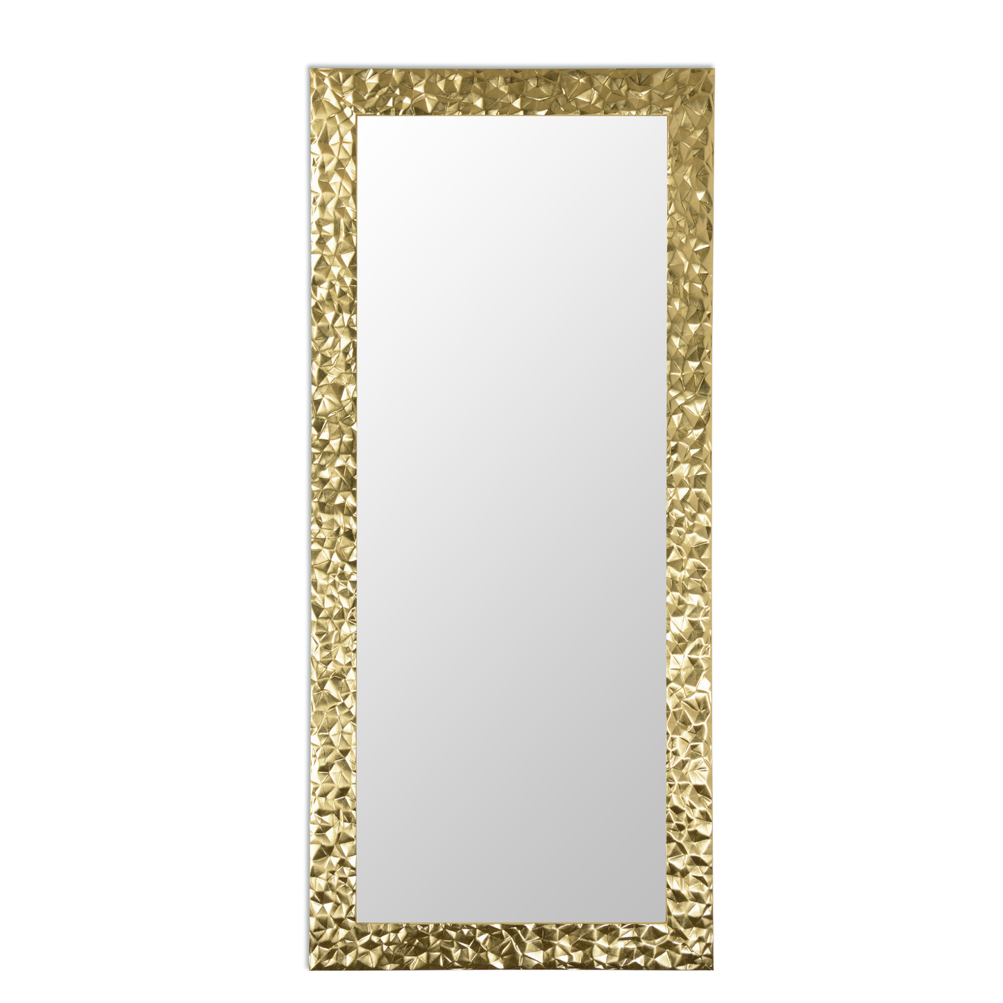 wall mirror gold leaf 77x177 cm, wooden frame  made in Italy MO.WA