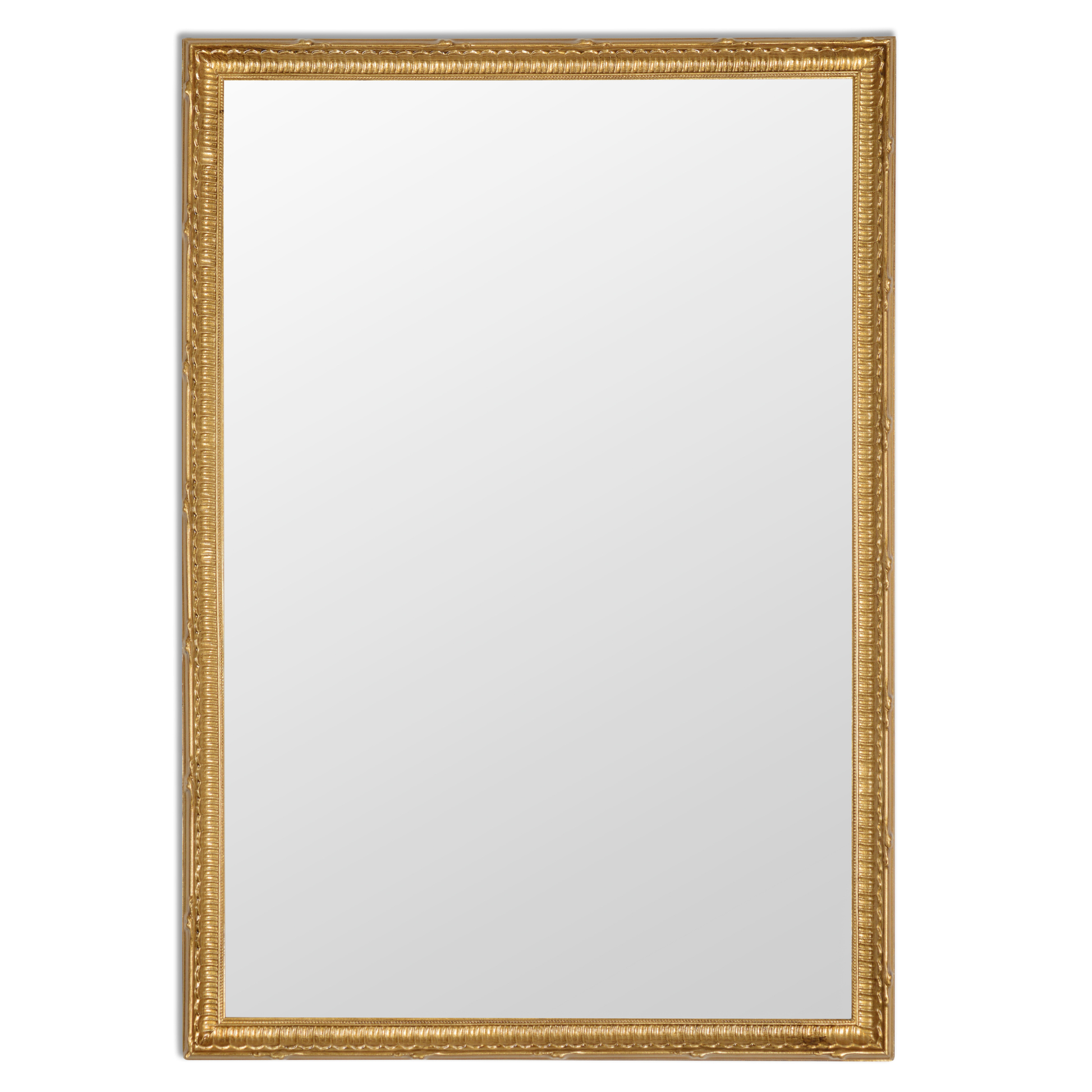 wall mirror gold antique 45x65 wooden frame, classic style made in Italy MO.WA