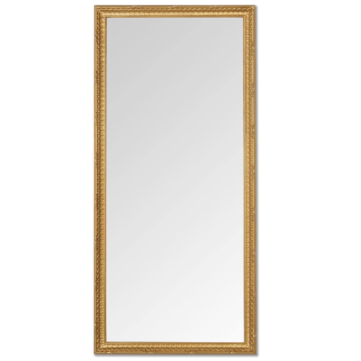 wall mirror gold classic 35x75 cm wooden frame made in Italy MO.WA