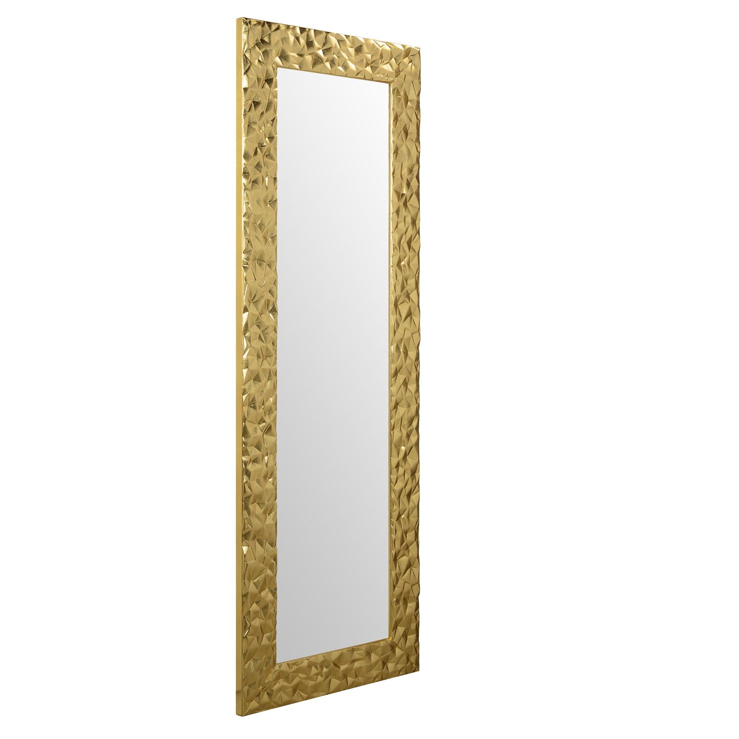 Wandpspiegel Spiegel Blattgold 52x147 Made in Italy