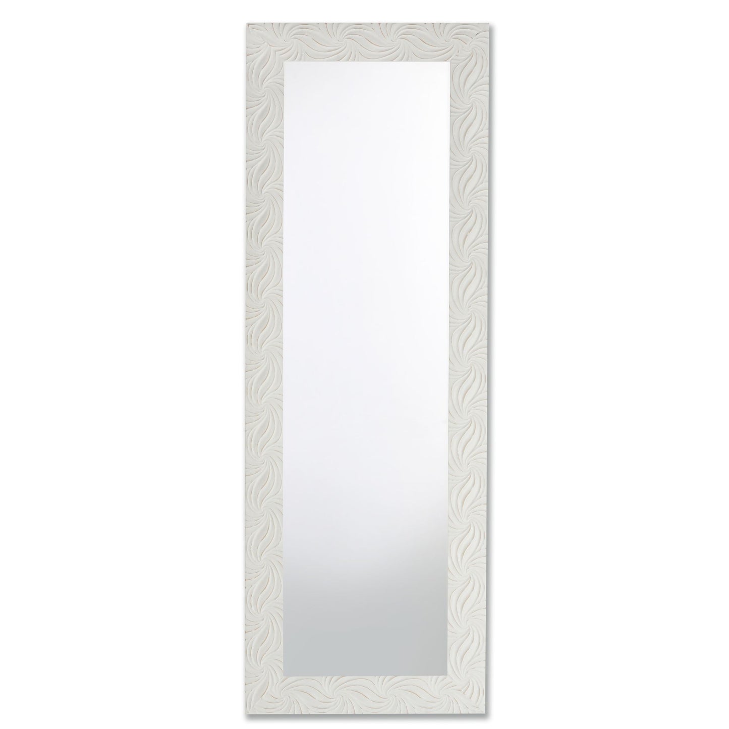 Wandspiegel Langspiegel cm. 50x145 Weiss  
