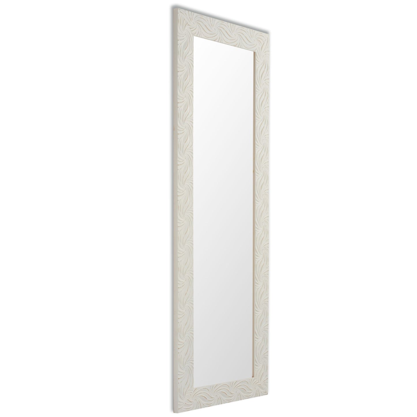 Wandspiegel Langspiegel cm. 50x145 Weiss  